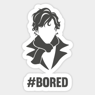 Bored Sherlock Sticker